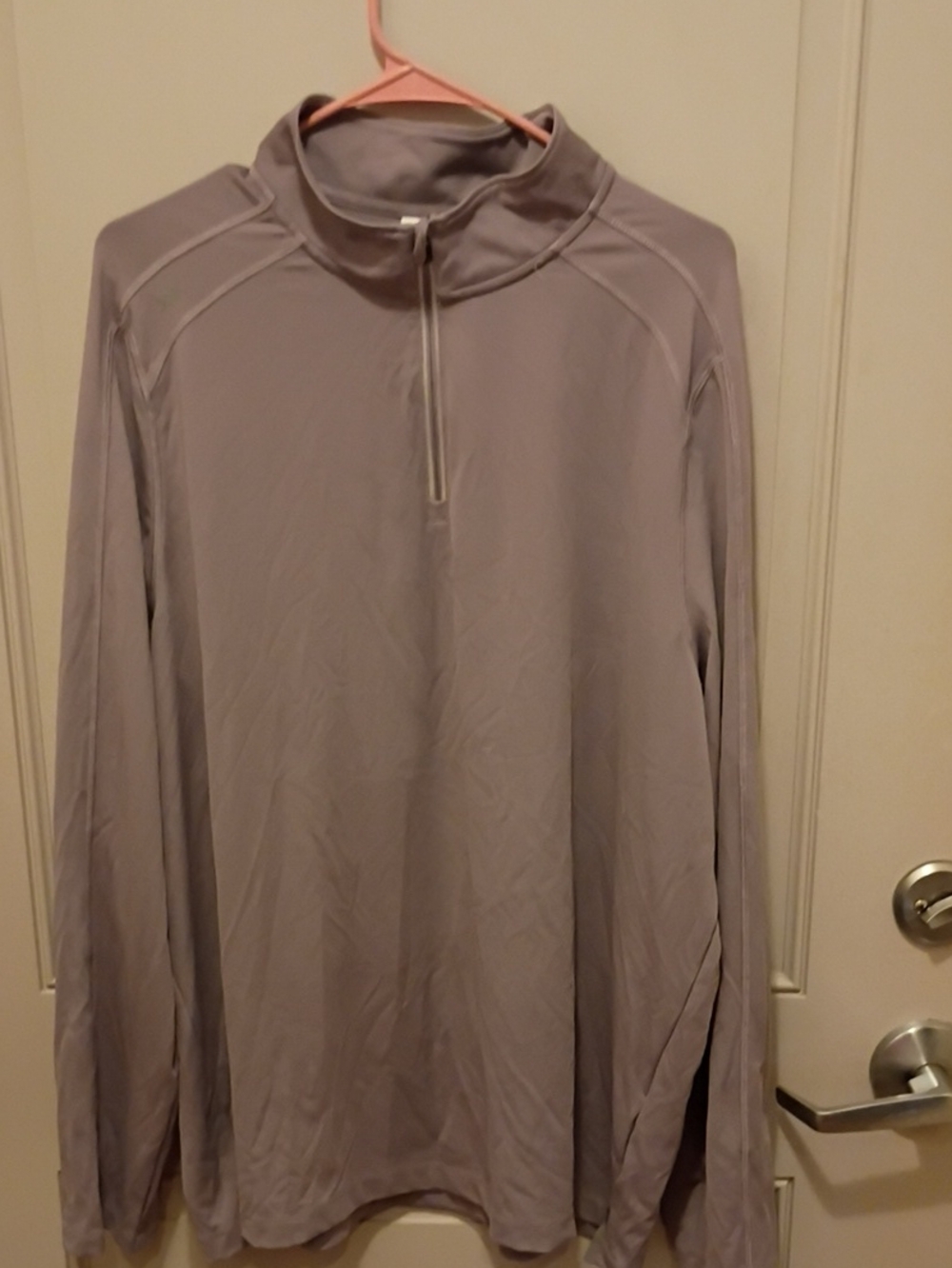 Rhone Men's Rise 1/4 Zip Purple Pullover Size XXL